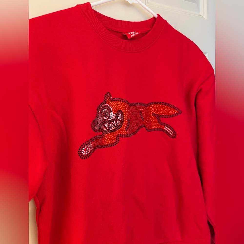 ICE CREAM Skateshake Crewneck Sweatshirt in Red, Small - Picture 9 of 15